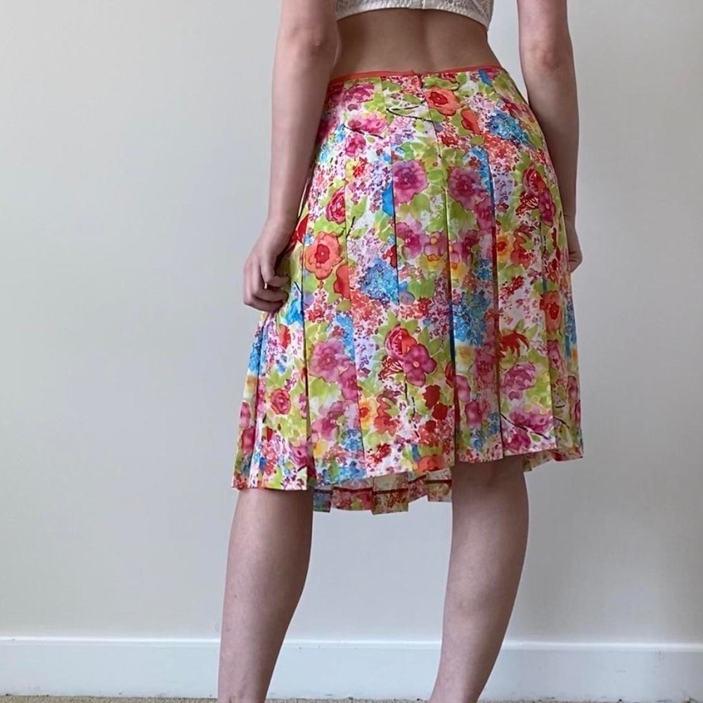 Nine & Company Bright Floral Summer Skirt - Picture 3 of 6